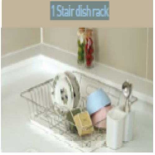 1 Stair dish rack